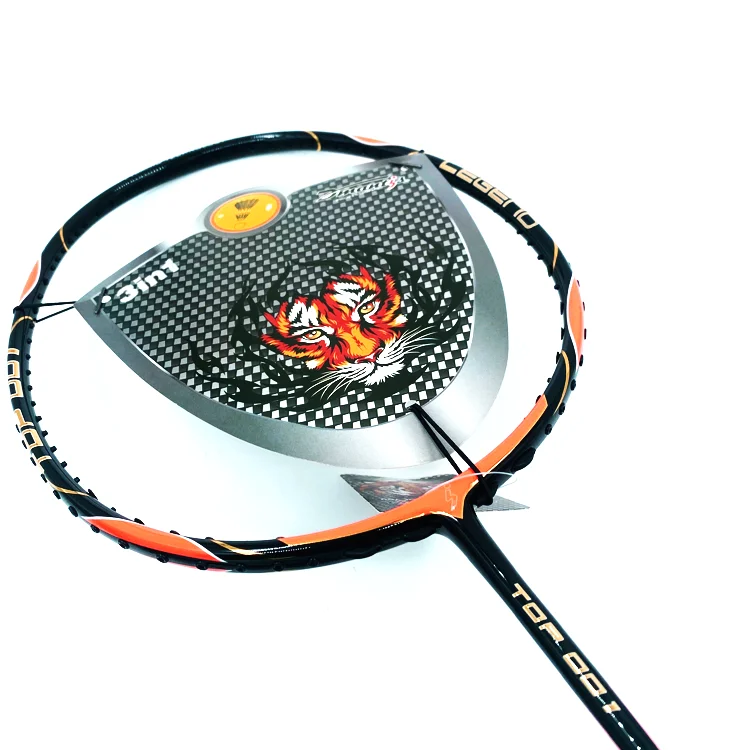 Ракетка для бадминтона из графитового углеродного волокна, 24-30 фунтов