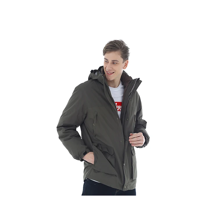 fitted waterproof coat