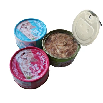 Wholesale factory direct high-quality cat wet food nutritious tuna flavour canned cat wet food