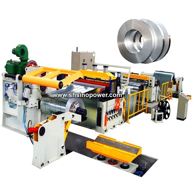 Steel Rolled Coil Leveling Slitter Recoiler Complete Simple Slitter Line for Sale in Uzbekistan