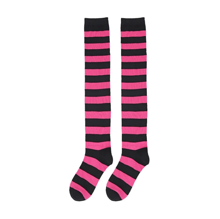Chaussettes Hautes Noël Femme – Au-dessus Du Genou, Chaudes, Imprimé Animal, Hiver