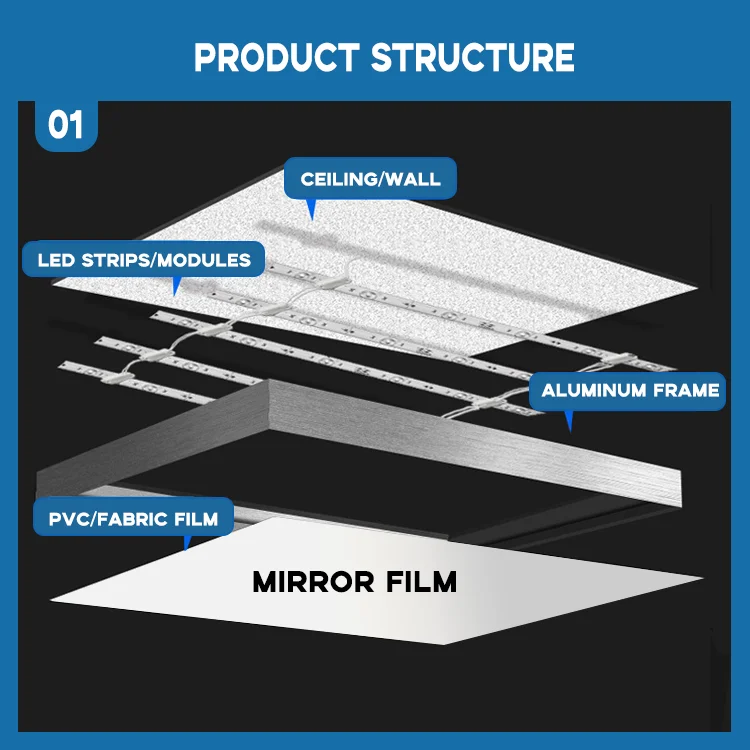 wholesale high quality silver golden mirror film-4