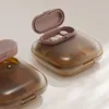 4 compartment transparent coffee