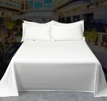 Hotel cotton high quality bed sheets Encrypted thickened cotton sateen bed sheets