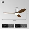 42INCH-White + Walnut wood