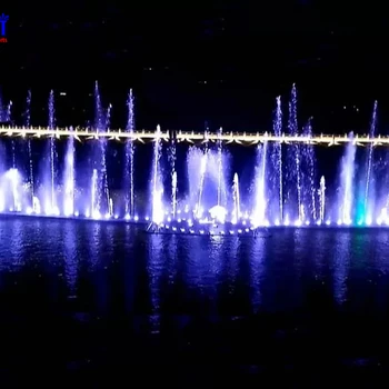 Professional Make Indoor Music Water Fountain Planning and Design Business Circle Plaza Fountain, Dancing Water Light Laser Show