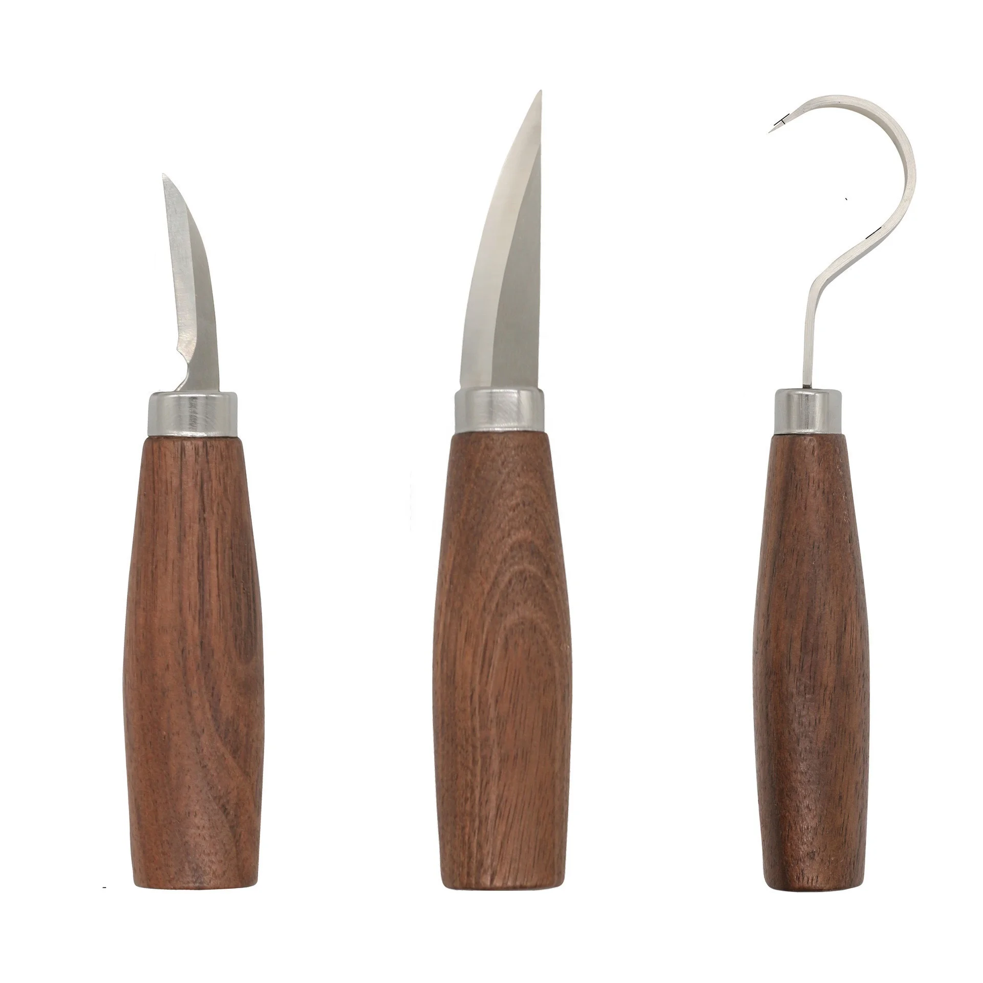 walnut spoon wood carving hook knife