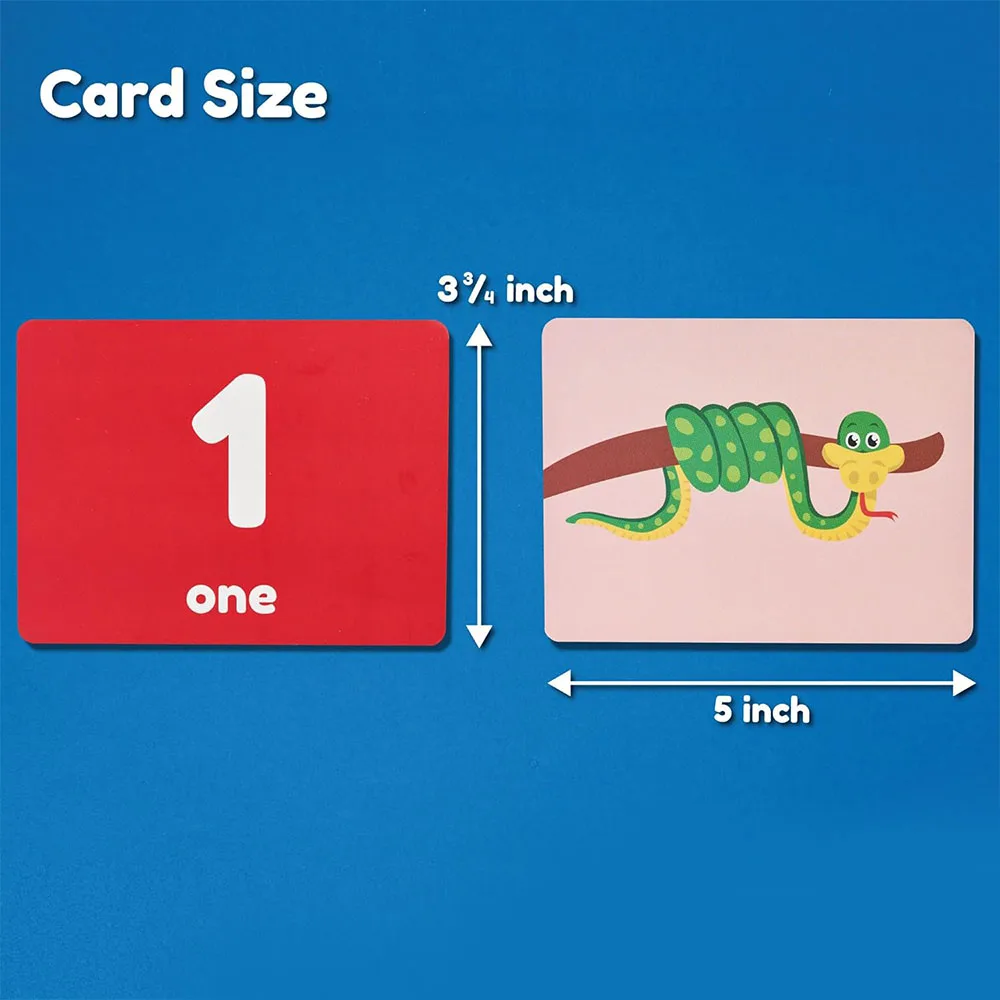 Custom Printing Counting Flashcards Numbers 0 To100 Fun Learning and Educational Flashcards for Toddlers