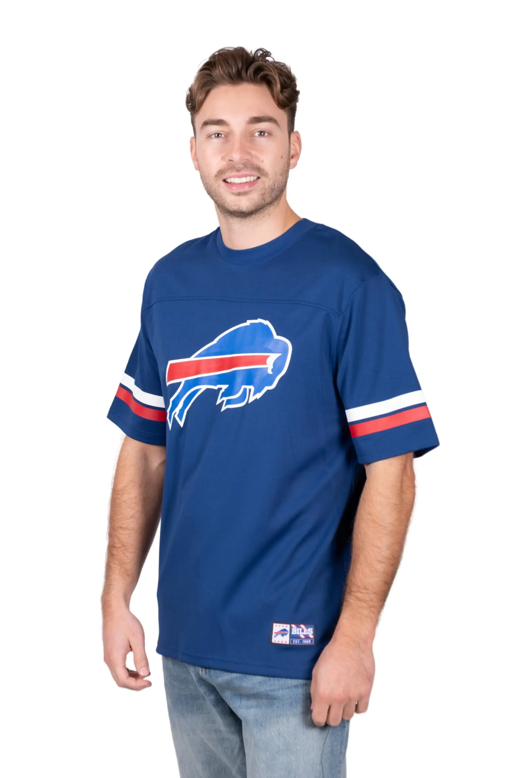 Bolisi Cross-border Football Uniform Buffalo Bills Jersey 3D Digital Printing nfl Sport Wear Custom Bills Jersey