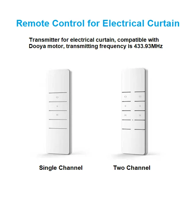 Dooya Remote Rèm 433mhz Wireless Remote Control for DOOYA Smart Curtains