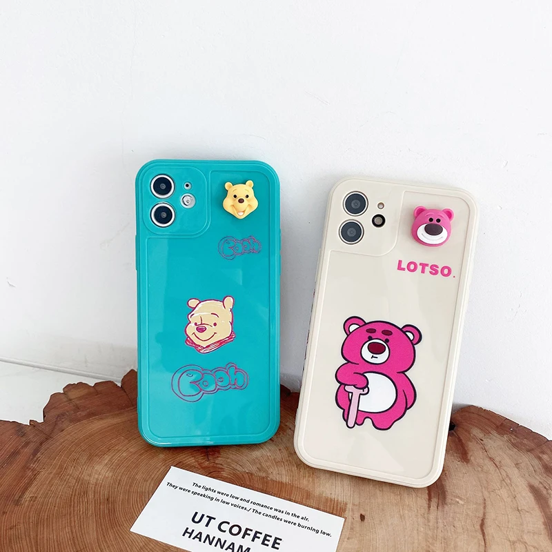 timeren Grisling Indirekte Durable Soft Phone Case For Iphone 11 12 Mini Toy Story Lovely Bear Bear  Mobile Silicone Phone For Cover Iphone Custom - Buy For Cover Iphone,Phone  Case With Strap,Cheap Mobile Phone Product