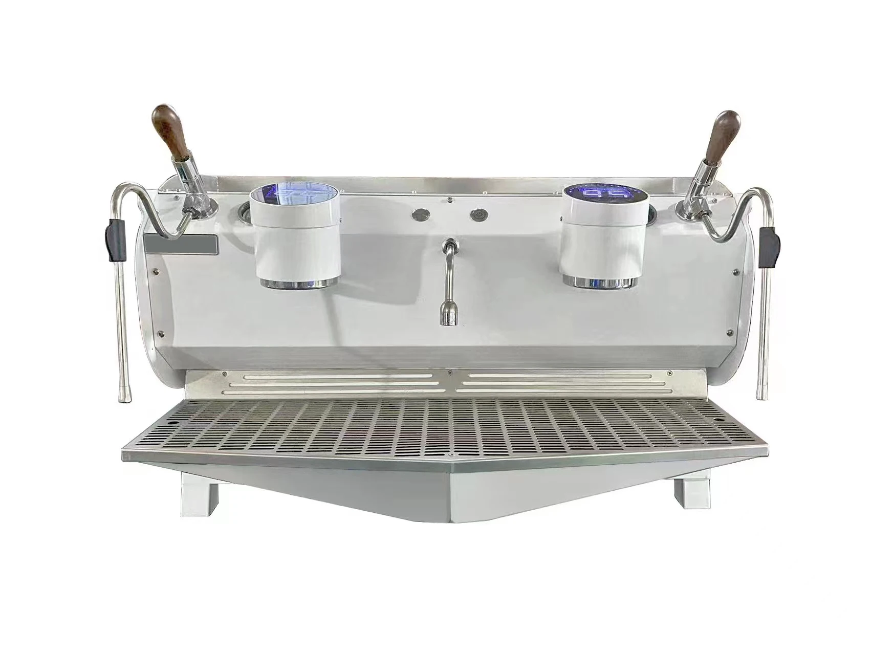 Professional Commercial Cafetiere Kaffeemaschine 2 Groups Cafetera Pump