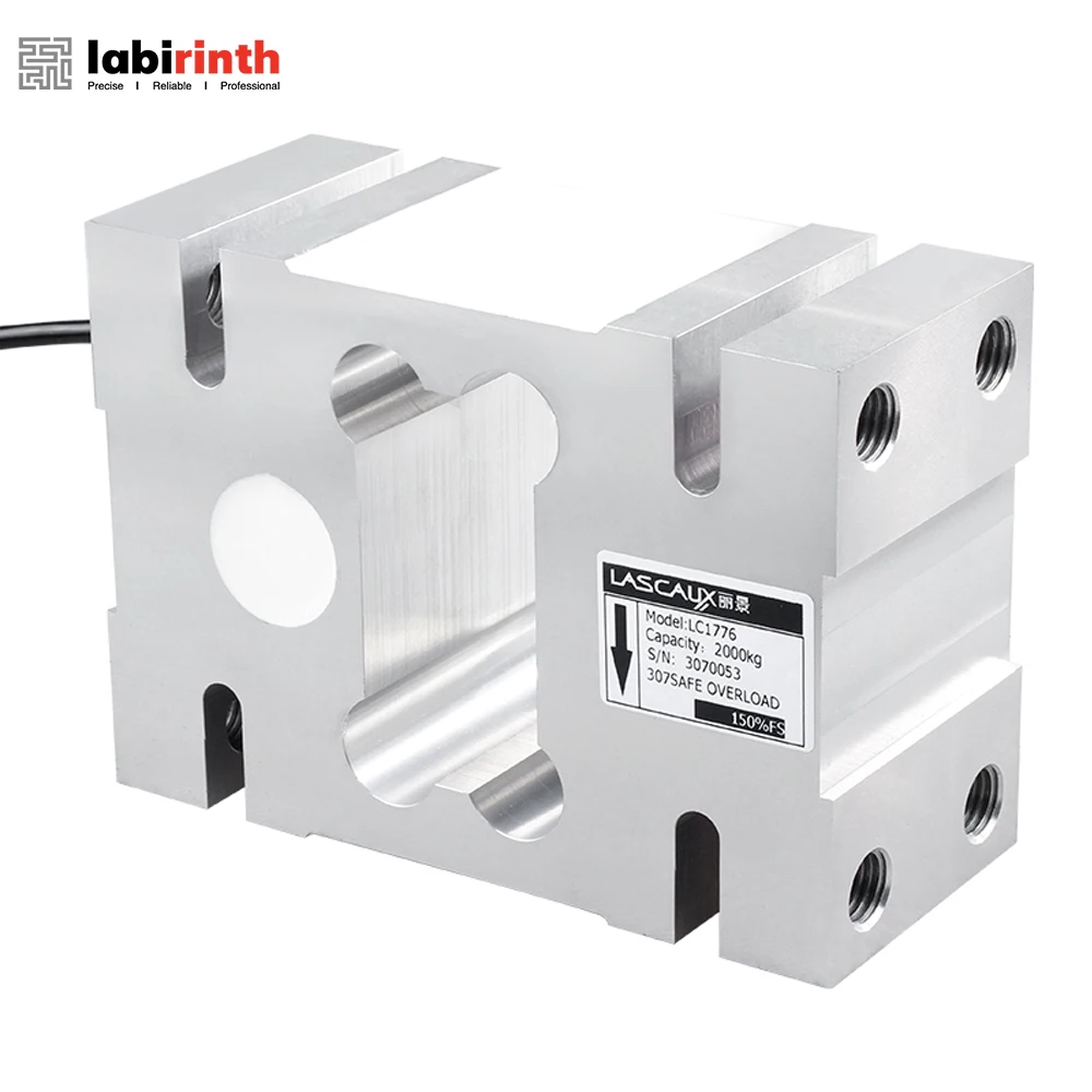 LC1776 Load Cell Platform Scale Kit 60kg to 2000kg Conveyor Tank Weight Sensor for Silo Tank
