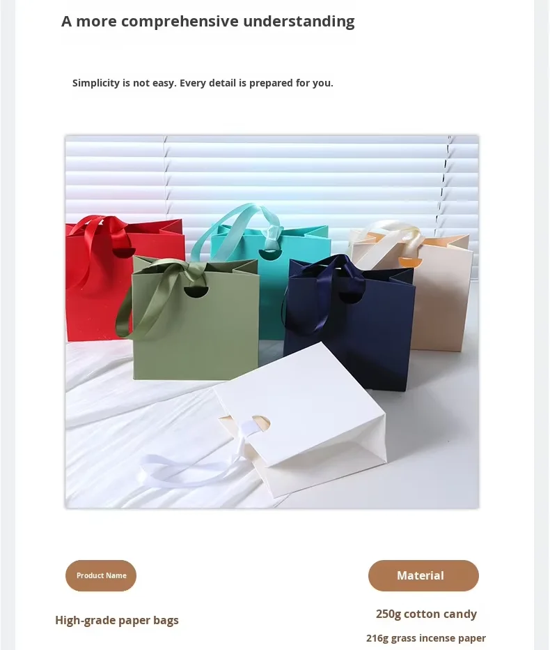 Jewelry gift bags filled with accessories demonstrating capacity