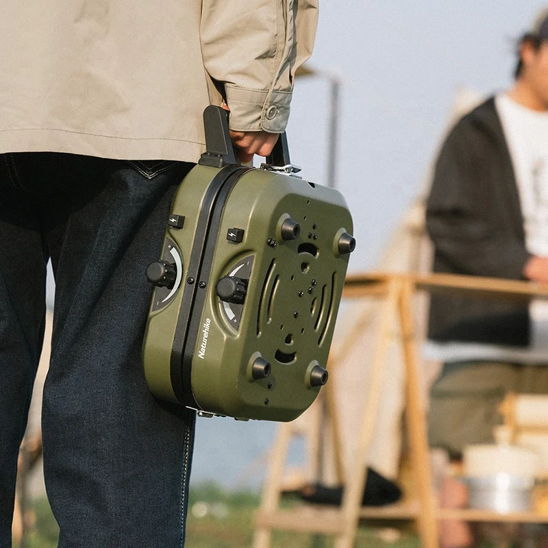  Peak - Naturehike 折りたたみ式ガスストーブ Naturehikeグランピング屋外ポータブルガス折りたたみストーブ