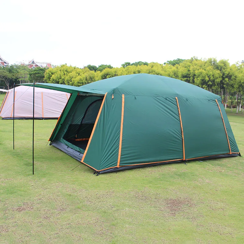 Customized Camping Tents Outdoor -12 Persons Large Size Shelter Tent  Sleepover Waterproof Family Foldable Portable Tents