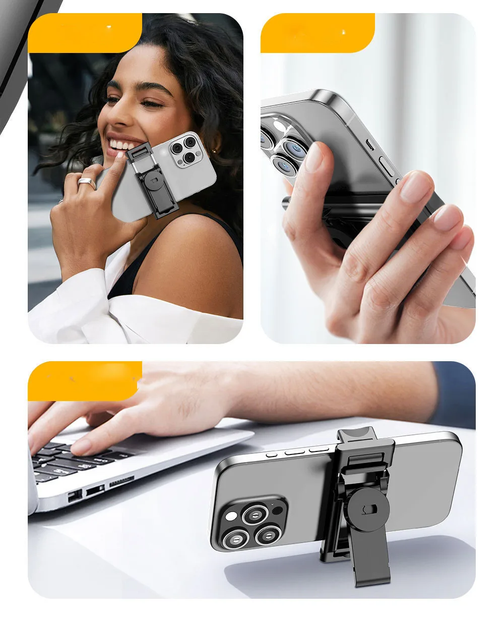 Universal Follow-up Mobile Phone Tripods Shooting Pop-up Selfie Stick Pan-tilt AI Face Follow Live Broadcast Artifact Jump Stick