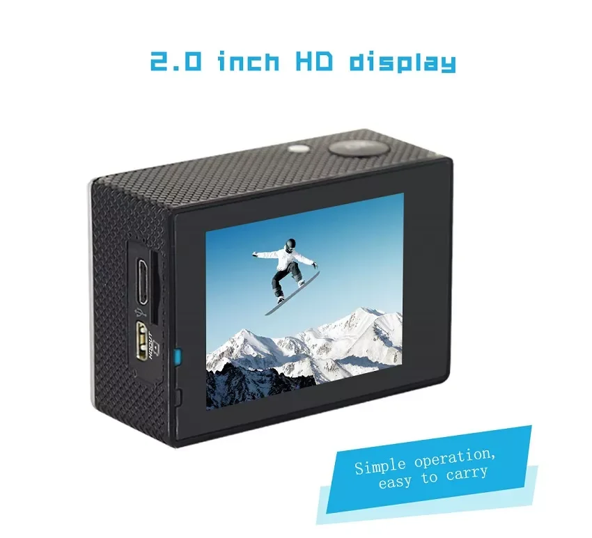 Original Secondhand Used Sports Waterproof Camera Video Camera Hd