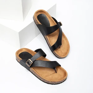 Women's Lightweight Low-Heeled Sandals with PU Upper Suede Midsole EVA Outsole for Spring/Summer/Autumn-Fashion Trend