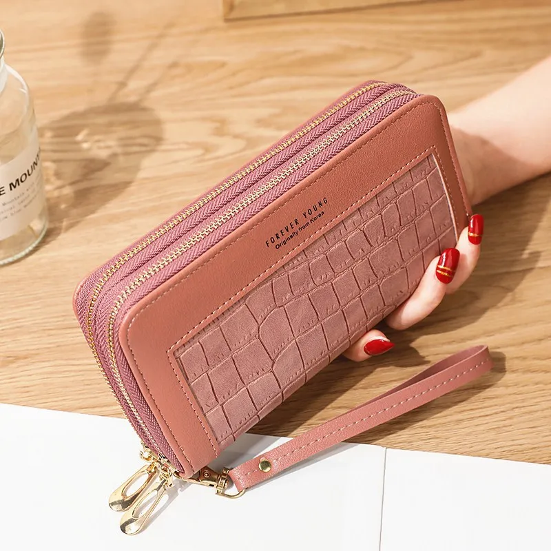 Wholesale Women Purse Stone Pattern Large Capacity PU Bags