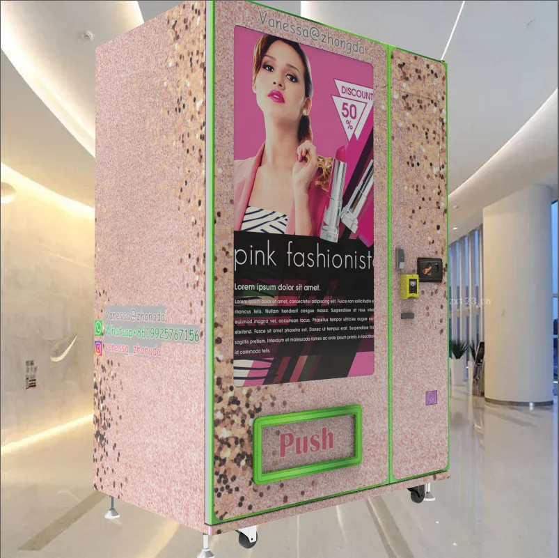 49" Touch Screen Vending Machine for Sexy Toys Rose Vibrator