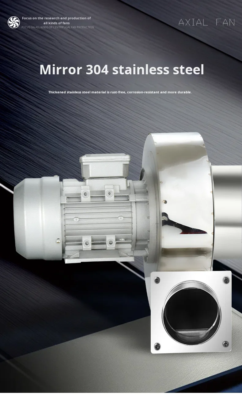 Centrifugal Blower, 220V/380V, 304, Copper - detail 16
