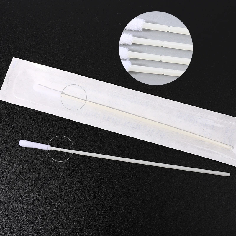 oropharyngeal pharyngeal swab clean flocked tip transport medium