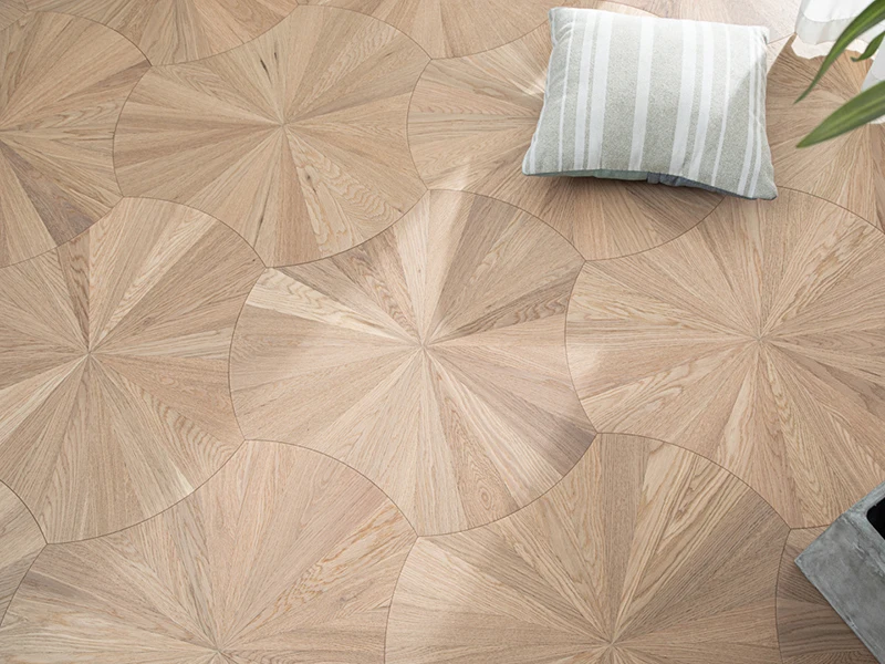 Custom Shape Parquet Flooring