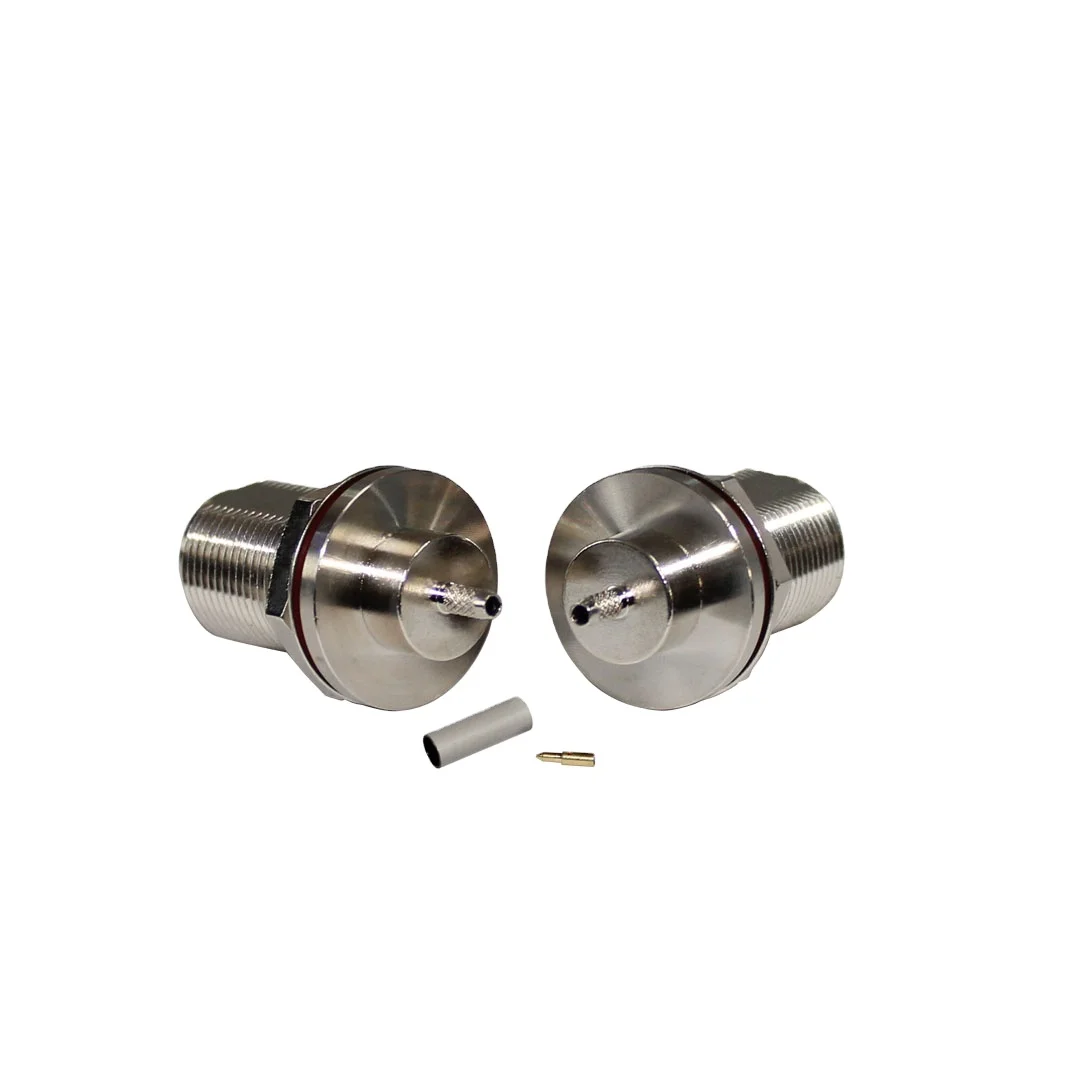 product factory supply n c ky15 23 teeth coaxial connector female n connector crimp rg174 rg316 cable n type connector-2