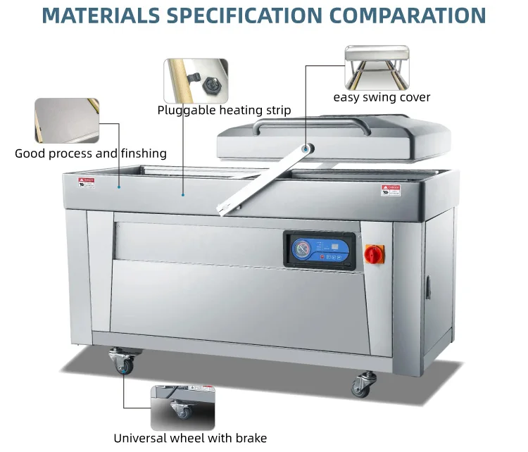 Industrial Vacuum Sealer Machine For Food Whole Chicken Vacuum Machine