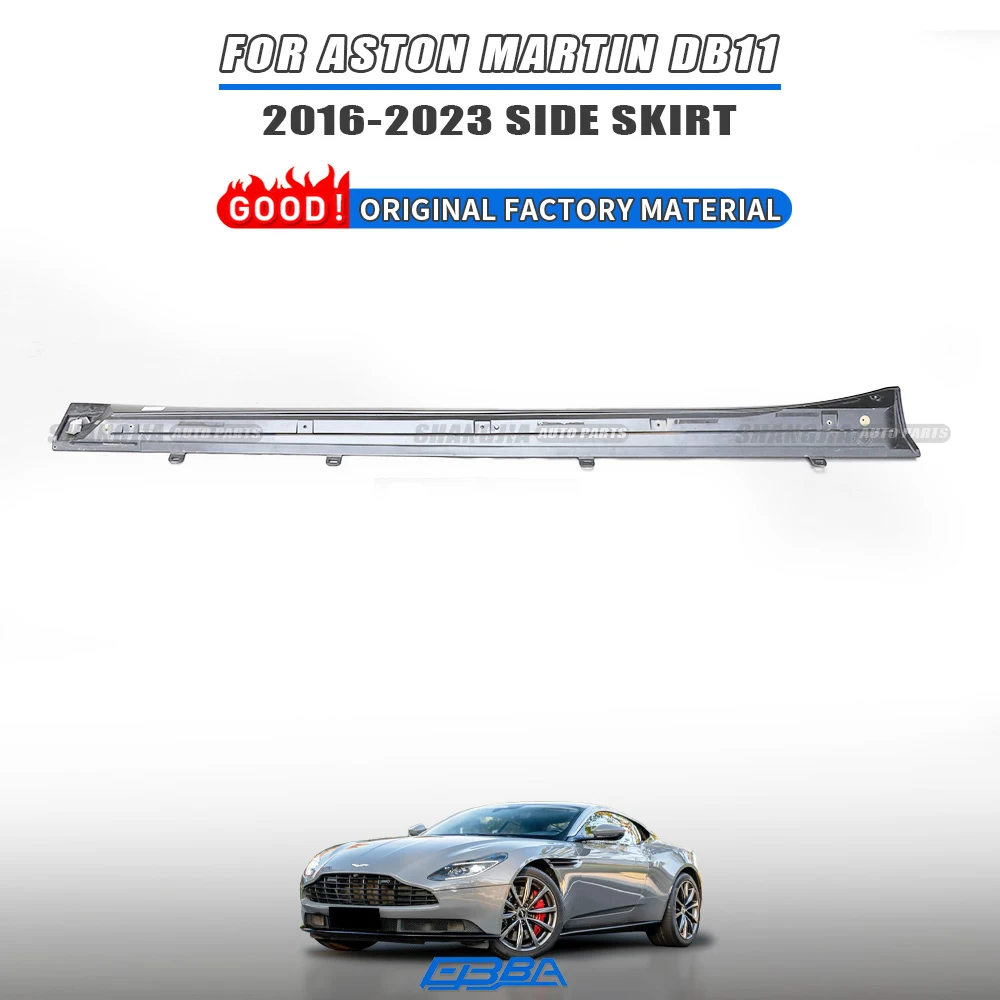 Wholesale Body Kits Plastic Car Side Skirts For Aston Martin DB11 2016 2023 OE HY53-10611-AC Car Side Skirts Body Side Guards