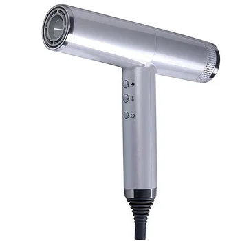 Portable Intelligent Powerful T Shape Style Anion Hair Dryer Light Weight Ionic High Speed Hair Dryer for Household and Hotel
