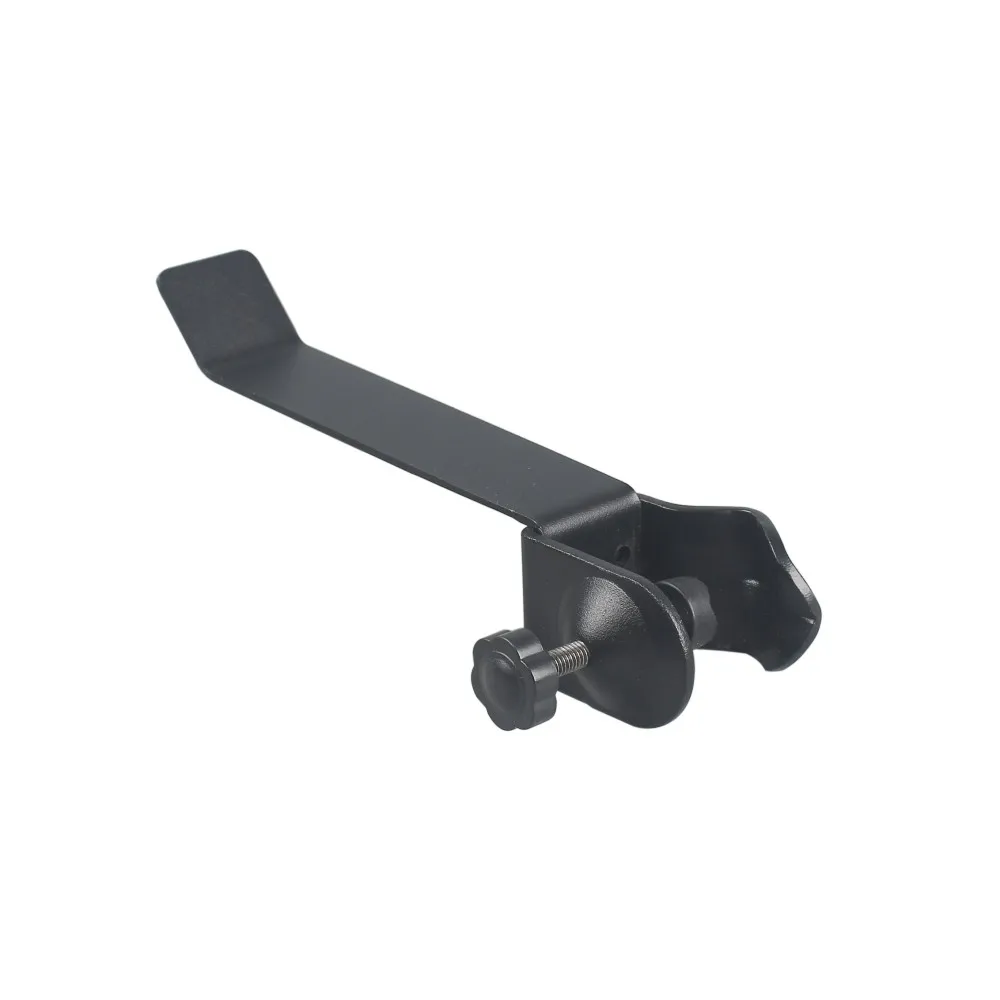 Clampon Black Headphone Headset Tambourine Holder Hanger Clip Stand For Microphone/musical