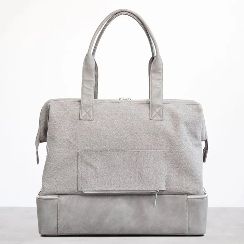 Designer Fashion Luggage Holdall Tote Shoe Compartment Custom logo Wholesale Weekender Overnight Women Travel Weekend Duffle Bag