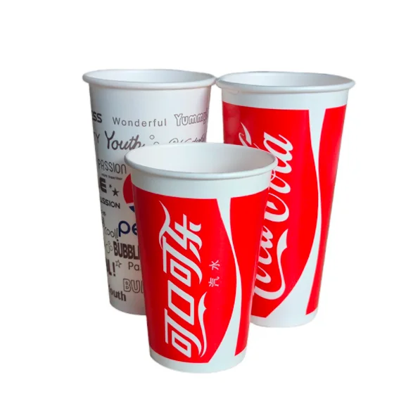 2023 Hot Selling Disposable Drink Cups Takeaway From 7oz To 32oz