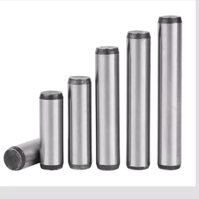 product high rated precision stainless steel hardness stepped threaded knurled dowel pin-61