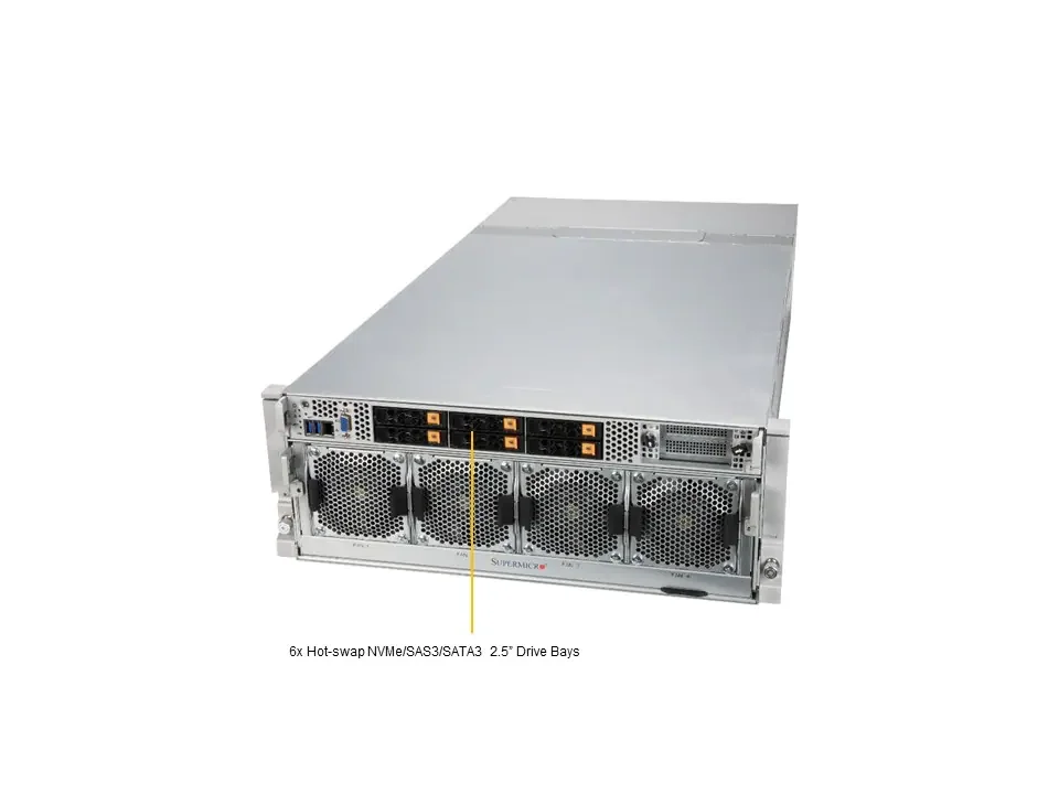 Супер сервер NVLink DGX A100, супер-сервер с ИИ HGX A100 8-GPU 40 ГБ 80 Гб NVLink NVSwitch 420GP