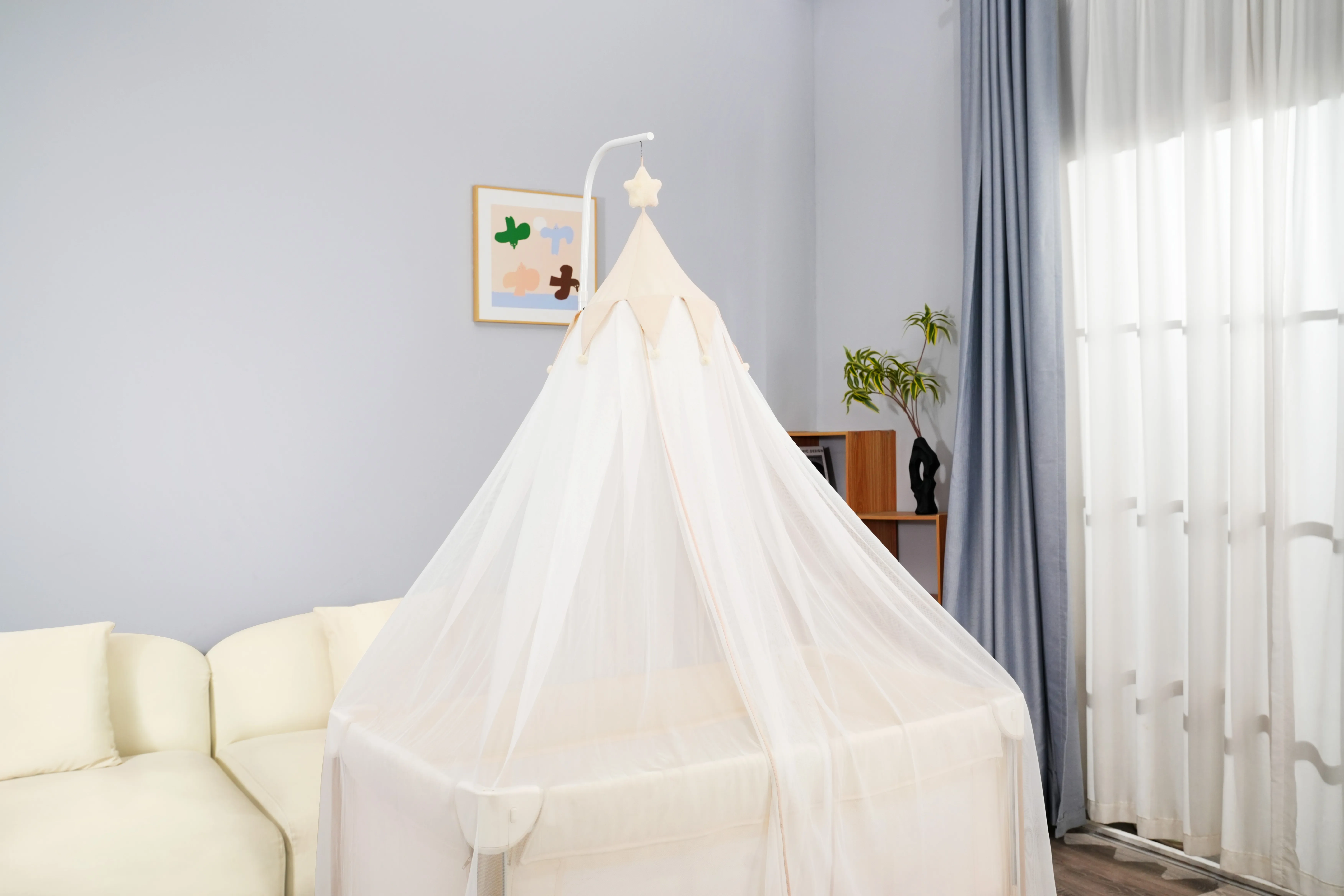 BN002 Cool Baby Cute Long Size Baby Bed Mosquito Net supplier