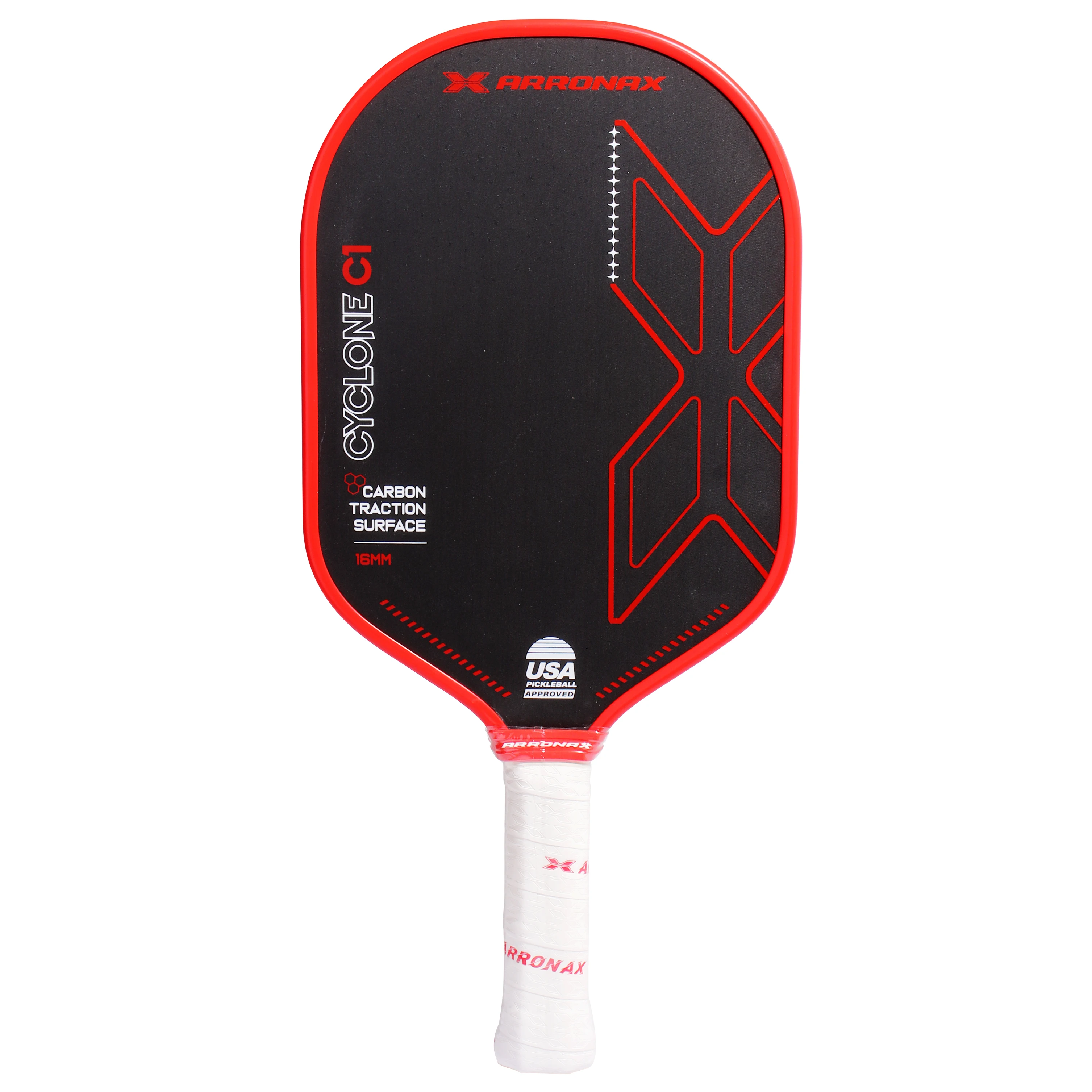 Arronax Pickleballパドル熱成形生炭素繊維USAPAがスピンおよび制御