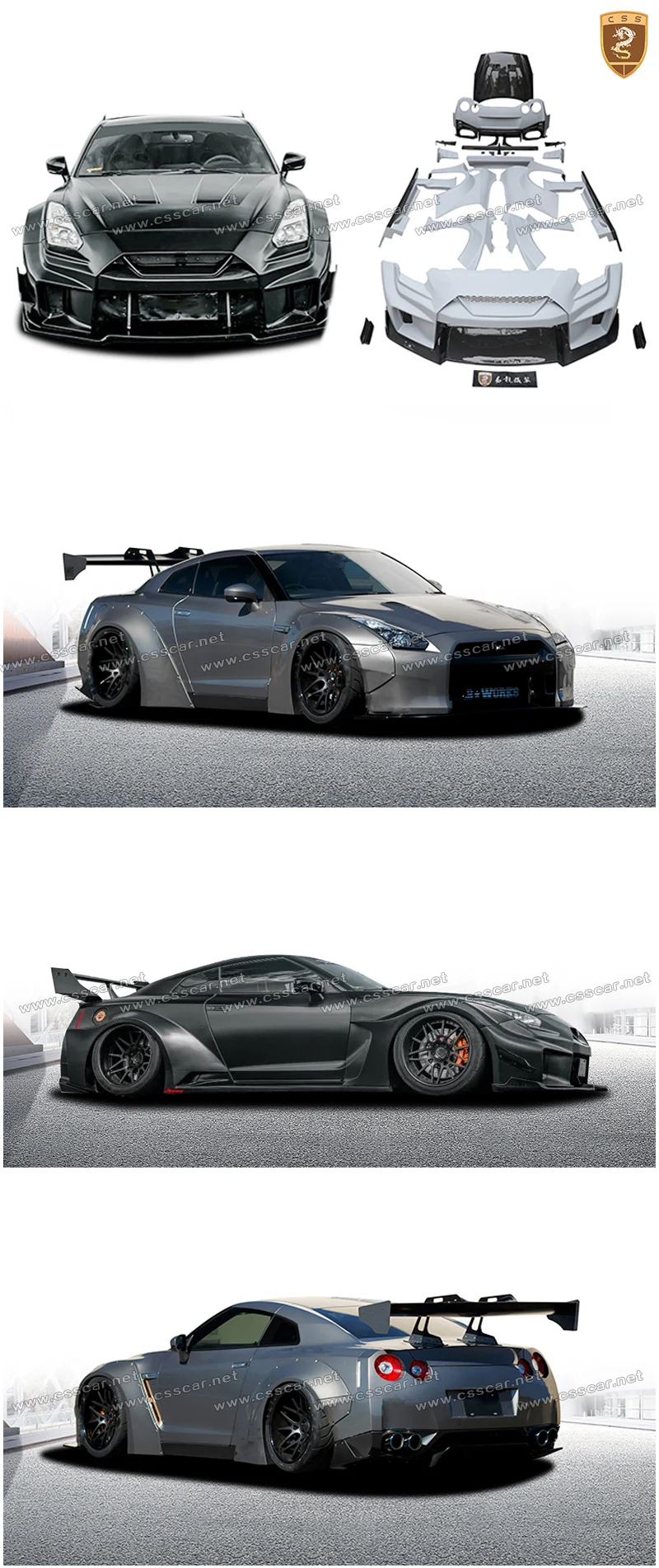 GTR R35 Bodykit - Enhance Your Nissan Gtr's Appeal