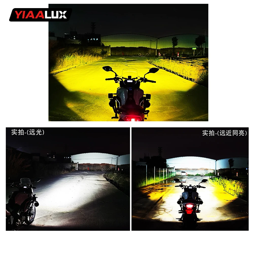product high power r1200gs spotlight 45 spot motorcycle aux lights with wire harness switch for bmw gs gr motorcycle-4