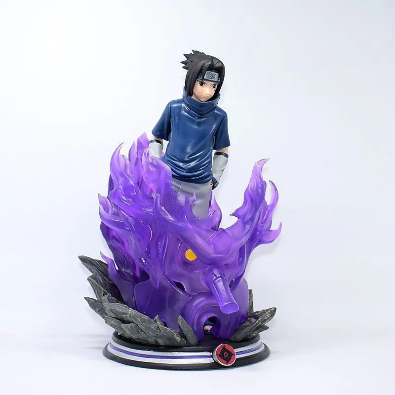 Anime Naruto Shippuden Figura 25cm Uchiha Sasuke Infância Sasuke Gk Pvc  Figura De Ação Modelo Collectible Estátua Boneca Brinquedo Miúdo Gif -  Figuras De Ação - AliExpress