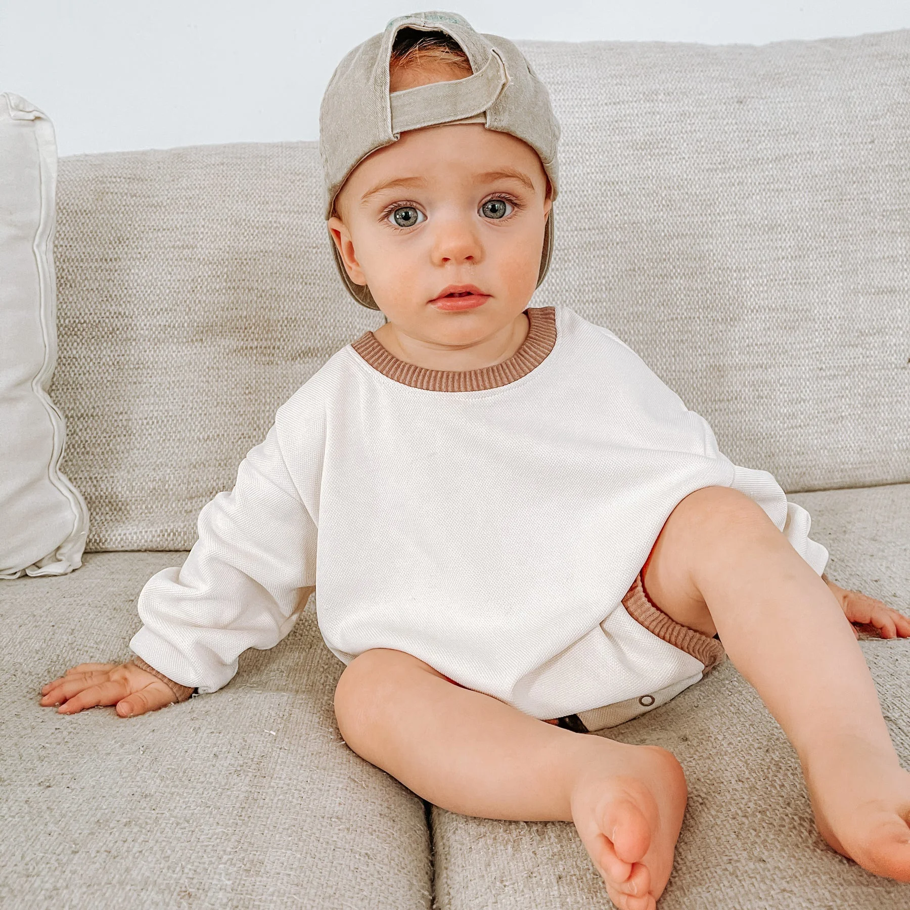 Oem Custom Logo Brand Clothes Oversized T Shirt Sweatshirt Toddler Baby