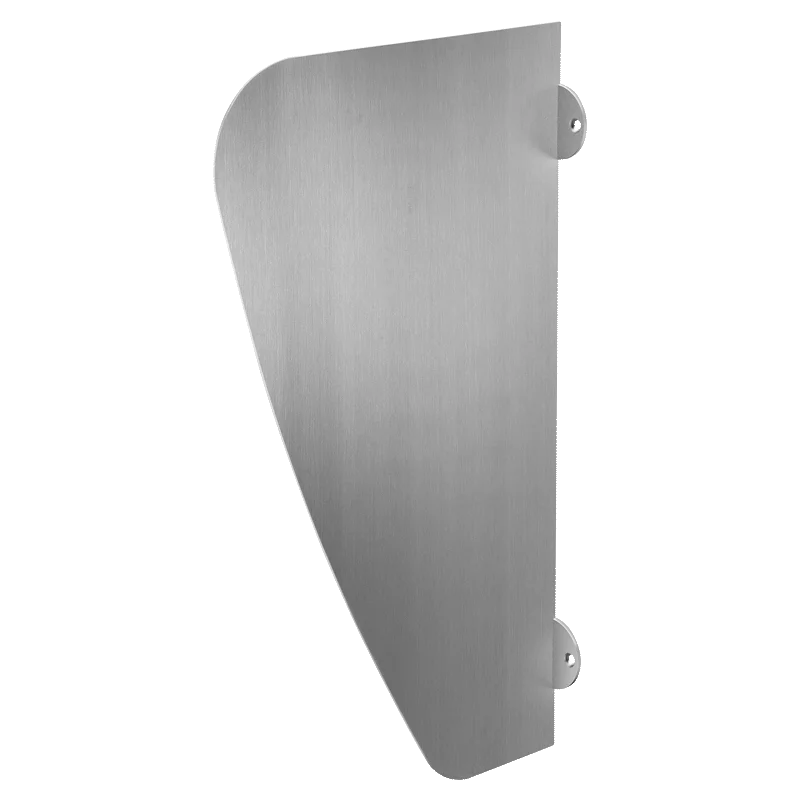 Customized Design Male Urinal Partition 304 Stainless Steel Compact Urinal Dividers Partitions for Public Toilet