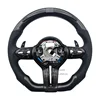 X2 F39+Carbon+Suede+Trim+Stitch+Button+Paddle