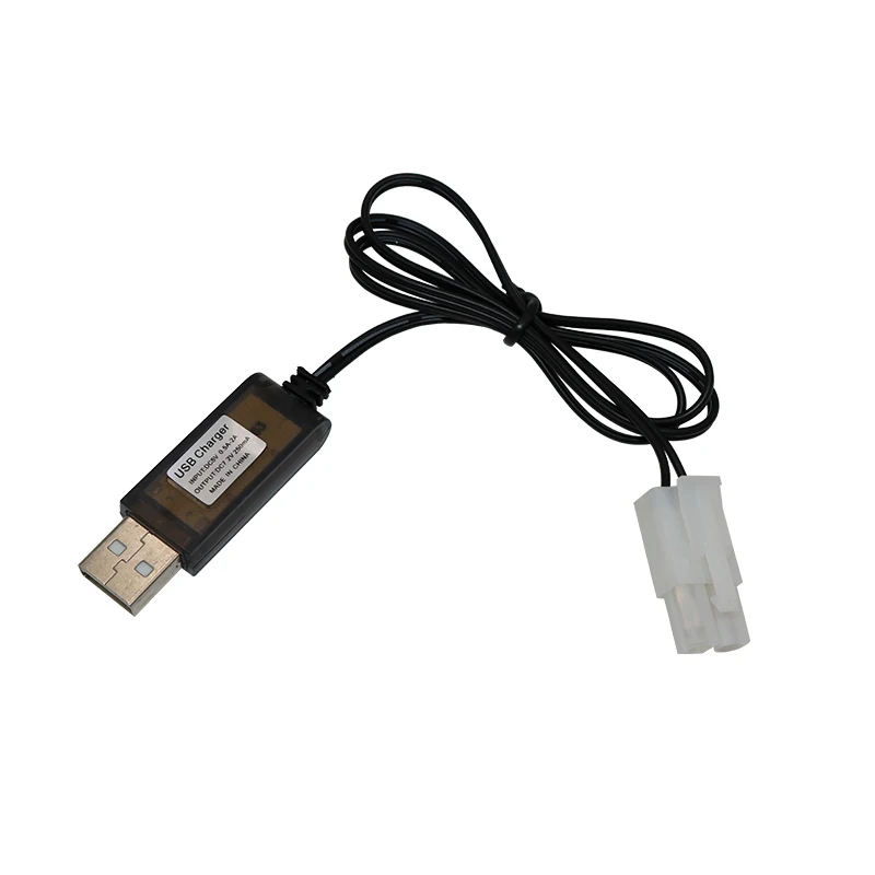 KET 2P USB Charger for RC Car NiMH NiCD Battery Fast Charging 5W  Output Power Toy Charging Cable