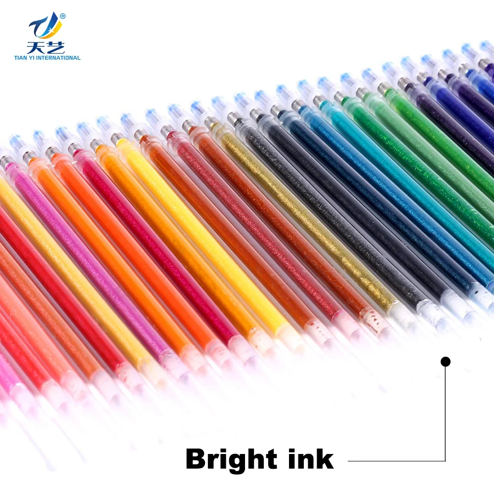Promotional Colors Gel Pen Set Unique for Adult Coloring