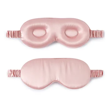 Mulberry Silk Sleep Mask Super Soft and Breathable 3d Eye Mask 6A Grade Pure Silk 3D Sleep Mask
