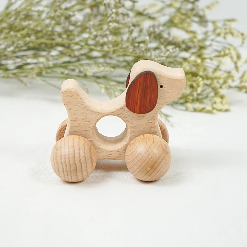 Обучающие деревянные игрушки, игрушки для сенсорных игр, деревянные детские Прорезыватели Монтессори