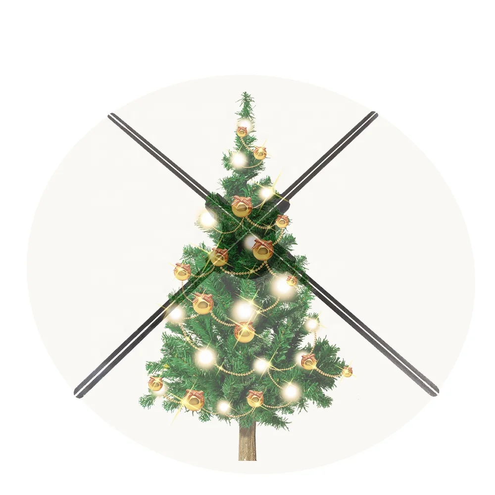 4 лопасти, 612 шт., светодиодная голограмма, рекламный голографический вентилятор, оборудование для отображения, 3d Голограмма для помещений, вентилятор для магазина